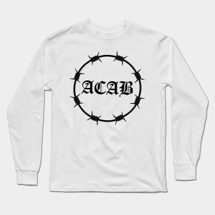 ACAB Barbed wire Long Sleeve T-Shirt